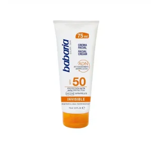 Babaria Invisible Facial Sun Cream Spf 50+ 75Ml