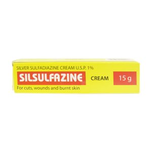 Silsulfazine Silver Sulfadiazine U.S.P Cream 1% 15g