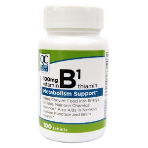 Quality Choice Vitamin B-1 100mg Tabs