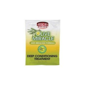 African Pride Olive Miracle Deep Conditioning Treatment Pack 1.5oz