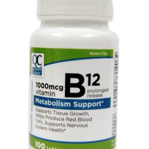 Quality Choice B-12 1000 Mcg Prolong Release Tablets 100ct